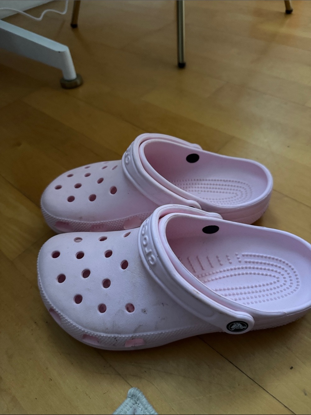 CROCS Light Pink Classic Clogs